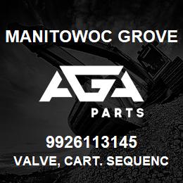 9926113145 Manitowoc Grove VALVE, CART. SEQUENCE | AGA Parts