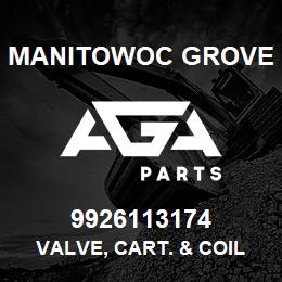 9926113174 Manitowoc Grove VALVE, CART. & COIL ASSY. 12V. | AGA Parts