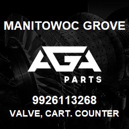 9926113268 Manitowoc Grove VALVE, CART. COUNTER BALANCE | AGA Parts