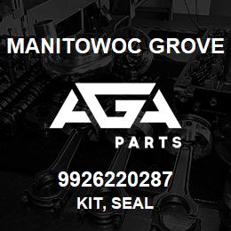 9926220287 Manitowoc Grove KIT, SEAL | AGA Parts