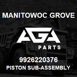 9926220376 Manitowoc Grove PISTON SUB-ASSEMBLY | AGA Parts