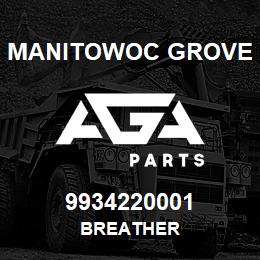 9934220001 Manitowoc Grove BREATHER | AGA Parts