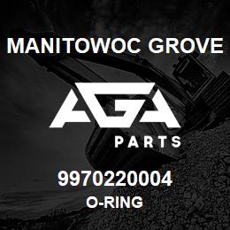 9970220004 Manitowoc Grove O-RING | AGA Parts