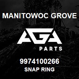 9974100266 Manitowoc Grove SNAP RING | AGA Parts