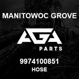 9974100851 Manitowoc Grove HOSE | AGA Parts