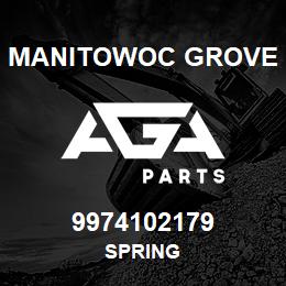 9974102179 Manitowoc Grove SPRING | AGA Parts