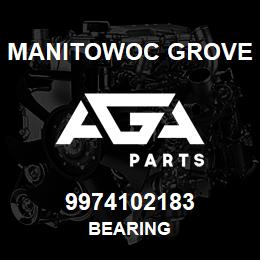 9974102183 Manitowoc Grove BEARING | AGA Parts