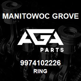 9974102226 Manitowoc Grove RING | AGA Parts