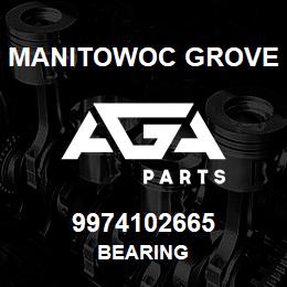 9974102665 Manitowoc Grove BEARING | AGA Parts