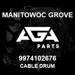 9974102676 Manitowoc Grove CABLE DRUM | AGA Parts