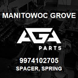 9974102705 Manitowoc Grove SPACER, SPRING | AGA Parts