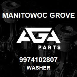 9974102807 Manitowoc Grove WASHER | AGA Parts