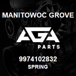 9974102832 Manitowoc Grove SPRING | AGA Parts