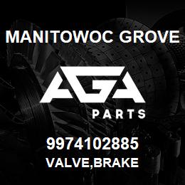 9974102885 Manitowoc Grove VALVE,BRAKE | AGA Parts