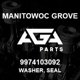 9974103092 Manitowoc Grove WASHER, SEAL | AGA Parts