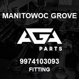 9974103093 Manitowoc Grove FITTING | AGA Parts