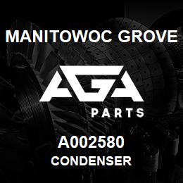 A002580 Manitowoc Grove CONDENSER | AGA Parts