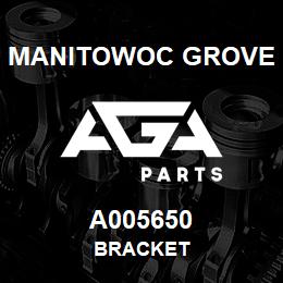 A005650 Manitowoc Grove BRACKET | AGA Parts