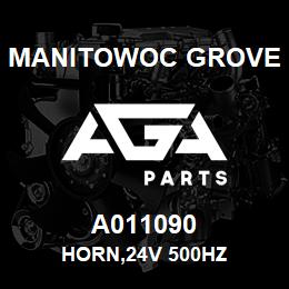 A011090 Manitowoc Grove HORN,24V 500HZ | AGA Parts