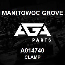 A014740 Manitowoc Grove CLAMP | AGA Parts