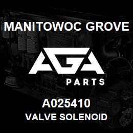 A025410 Manitowoc Grove VALVE SOLENOID | AGA Parts