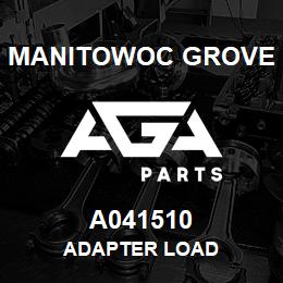 A041510 Manitowoc Grove ADAPTER LOAD | AGA Parts