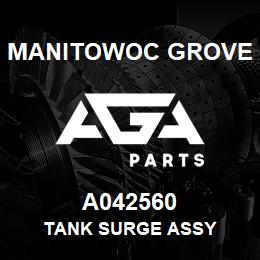 A042560 Manitowoc Grove TANK SURGE ASSY | AGA Parts