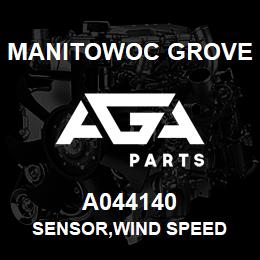 A044140 Manitowoc Grove SENSOR,WIND SPEED | AGA Parts