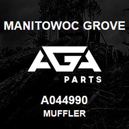 A044990 Manitowoc Grove MUFFLER | AGA Parts