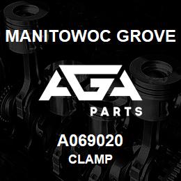 A069020 Manitowoc Grove CLAMP | AGA Parts