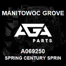 A069250 Manitowoc Grove SPRING CENTURY SPRING ,5678 | AGA Parts