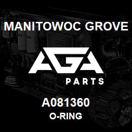 A081360 Manitowoc Grove O-RING | AGA Parts