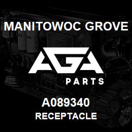 A089340 Manitowoc Grove RECEPTACLE | AGA Parts