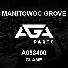 A093400 Manitowoc Grove CLAMP | AGA Parts