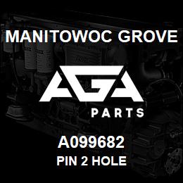 A099682 Manitowoc Grove PIN 2 HOLE | AGA Parts