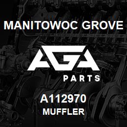 A112970 Manitowoc Grove MUFFLER | AGA Parts