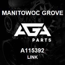 A115392 Manitowoc Grove LINK | AGA Parts