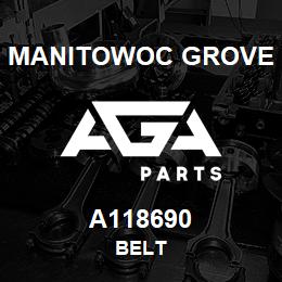 A118690 Manitowoc Grove BELT | AGA Parts