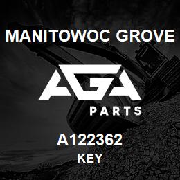 A122362 Manitowoc Grove KEY | AGA Parts