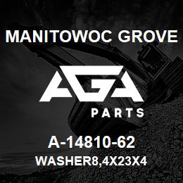 A-14810-62 Manitowoc Grove WASHER8,4X23X4 | AGA Parts