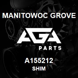 A155212 Manitowoc Grove SHIM | AGA Parts