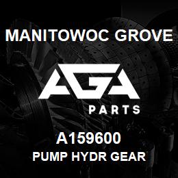 A159600 Manitowoc Grove PUMP HYDR GEAR | AGA Parts