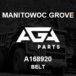 A168920 Manitowoc Grove BELT | AGA Parts