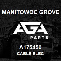 A175450 Manitowoc Grove CABLE ELEC | AGA Parts