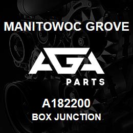 A182200 Manitowoc Grove BOX JUNCTION | AGA Parts