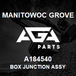 A184540 Manitowoc Grove BOX JUNCTION ASSY | AGA Parts