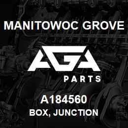 A184560 Manitowoc Grove BOX, JUNCTION | AGA Parts