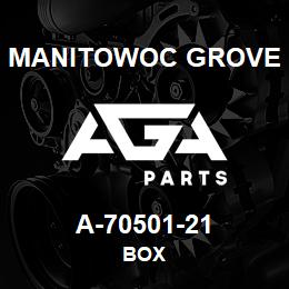 A-70501-21 Manitowoc Grove BOX | AGA Parts