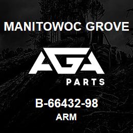 B-66432-98 Manitowoc Grove ARM | AGA Parts