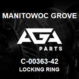 C-00363-42 Manitowoc Grove LOCKING RING | AGA Parts